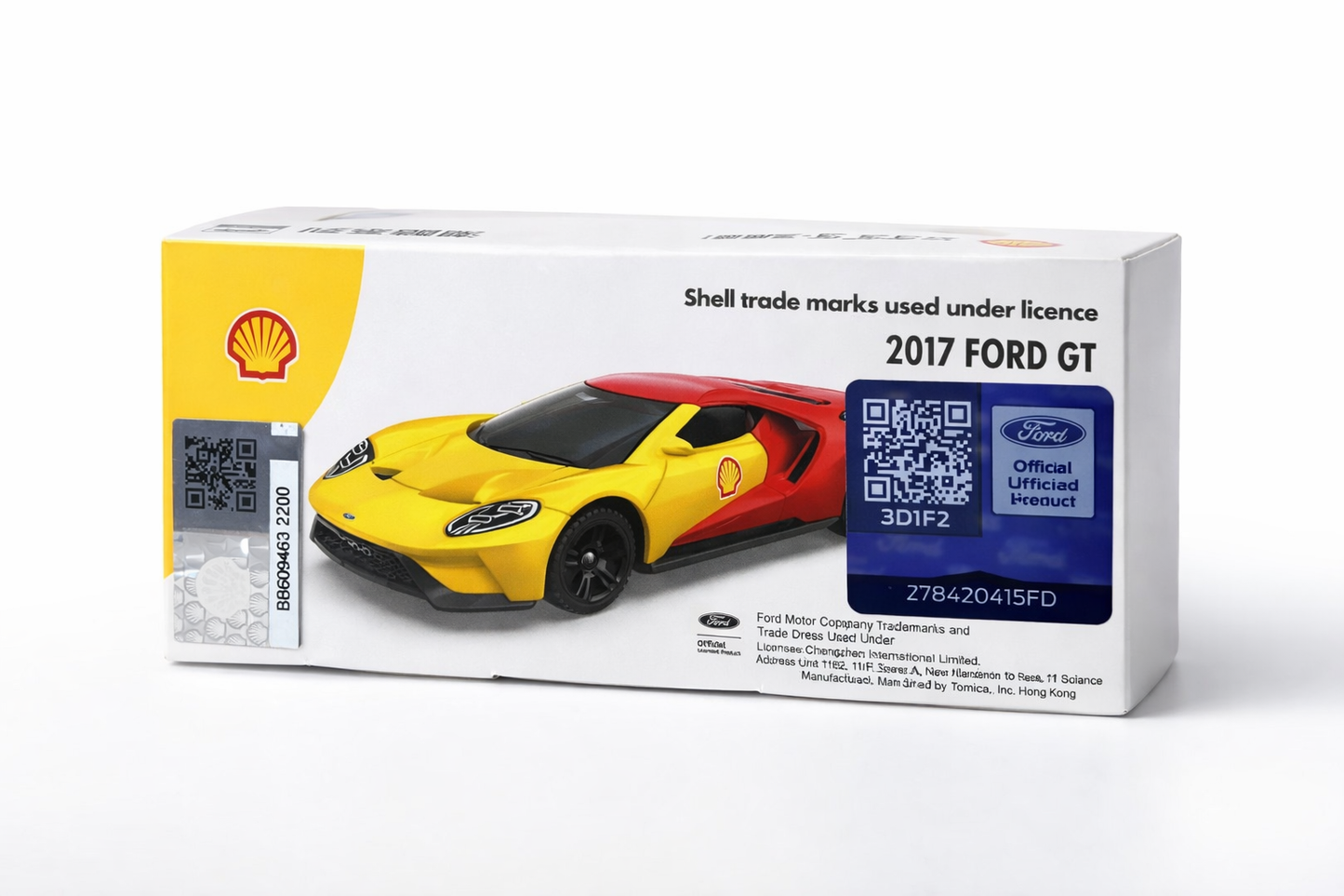 2017 Ford GT – Shell Livery Die-Cast Model Car (CCA Edition)