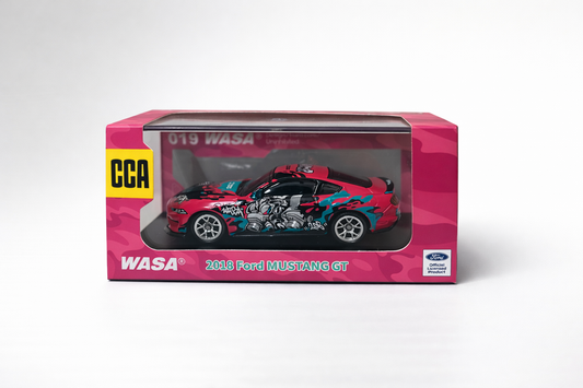 WASA 2018 Ford Mustang GT Die-Cast Model Car