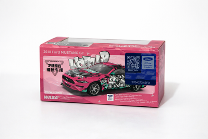 WASA 2018 Ford Mustang GT Die-Cast Model Car