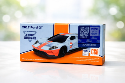2017 Ford GT – Gulf Livery Die-Cast Model Car (CCA Edition)
