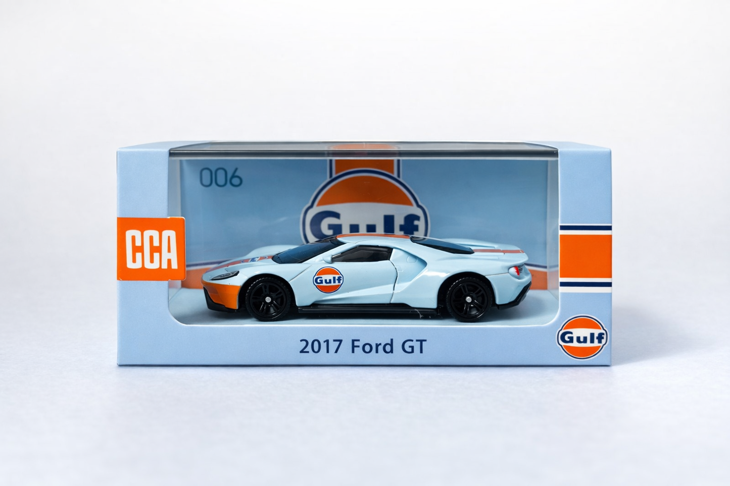 2017 Ford GT – Gulf Livery Die-Cast Model Car (CCA Edition)